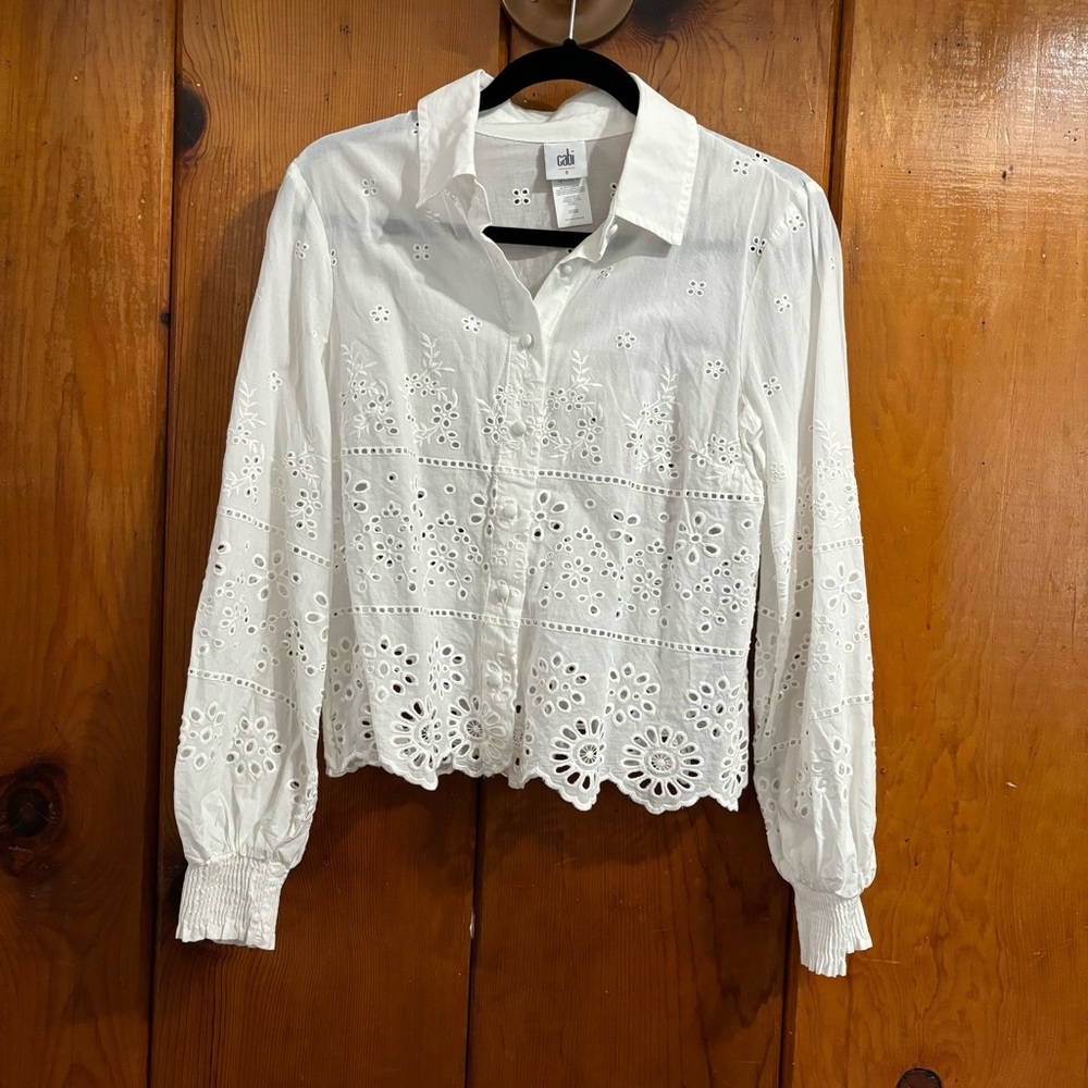 Cabi cotton blouse size small